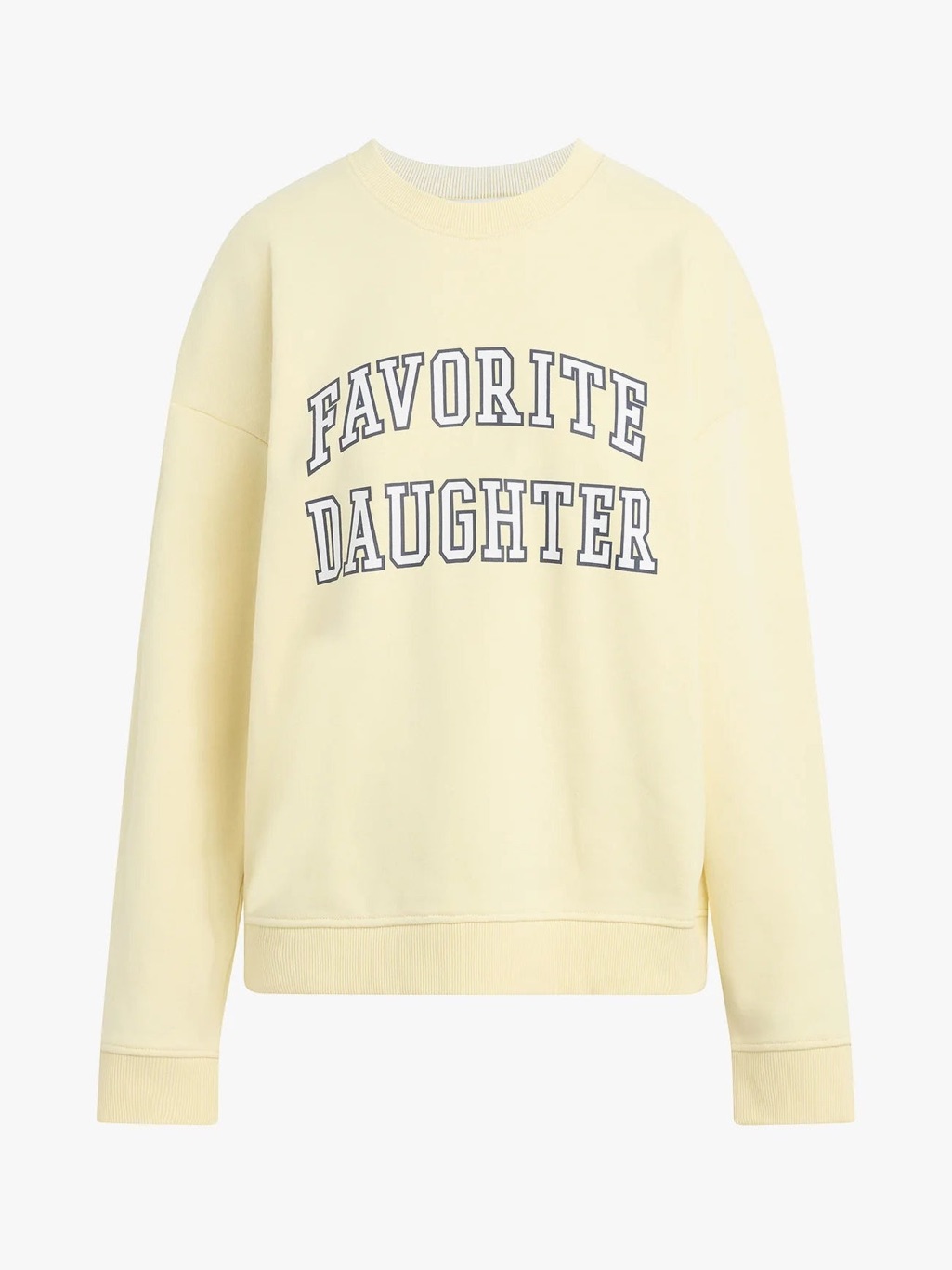 "Favorite Daughter" The Collegiate Sweatshirt In Moonbeam